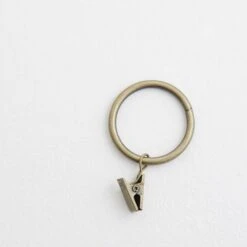 Anneau-pince ALMA Laiton -Maison Linge Magasin anneau pince ALMA 006155 OR 5