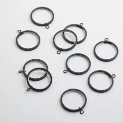 Anneau ALMA Noir Mat