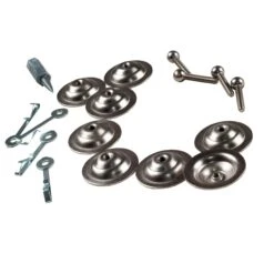 Attache-fix ALMA Aluminium -Maison Linge Magasin attache fix ALMA 001943 G3 5