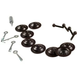 Attache-fix ALMA Brun -Maison Linge Magasin attache fix ALMA 001943 M10 6