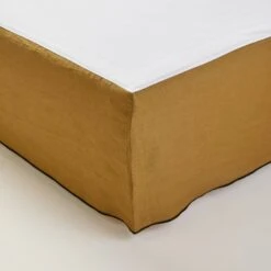 Cache Sommier CARLINA Bronze Et Bourdon Noir