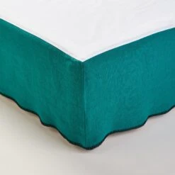 Cache Sommier NINO Lagon Et Feston Noir