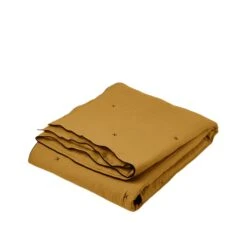 Couvre-lit Matelassé CARLINA Bronze Et Bourdon Noir -Maison Linge Magasin couvre lit matelasse CARLINA 006499 M8G packshot