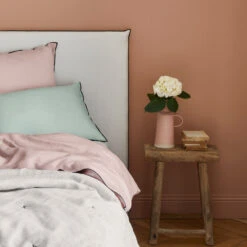 Couvre-lit Matelassé CARLINA Calcaire Et Bourdon Noir -Maison Linge Magasin couvre lit matelasse CARLINA 006499 N2G 2