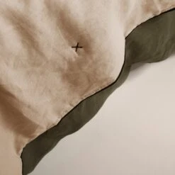 Couvre-lit Matelassé CARLINA Sable Et Bourdon Noir 12 Couvre-lit Matelassé CARLINA Sable Et Bourdon Noir -Maison Linge Magasin couvre lit matelasse CARLINA 006499 N4G 6