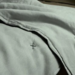 Couvre-lit Matelassé CARLINA Tilleul Et Bourdon Noir -Maison Linge Magasin couvre lit matelasse CARLINA 006499 V2G 5