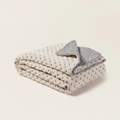 Couvre-lit Matelassé MALO Craie