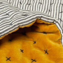 Couvre-lit Matelassé MALO Ocre -Maison Linge Magasin couvre lit matelasse MALO 007266 J18 7