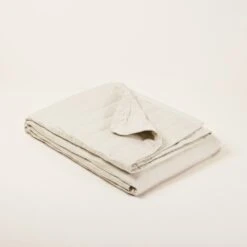 Couvre-lit Matelassé MONTANA Beige -Maison Linge Magasin couvre lit matelasse MONTANA 001063 N2 4