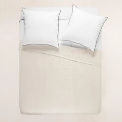 Couvre-lit Matelassé MONTANA Beige -Maison Linge Magasin couvre lit matelasse MONTANA 001063 N2 5