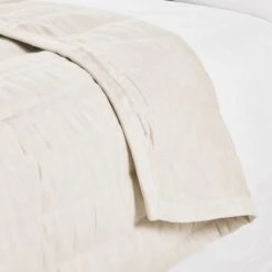 Couvre-lit Matelassé MONTANA Beige -Maison Linge Magasin couvre lit matelasse MONTANA 001063 N2 6