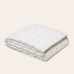 Couvre-lit Matelassé VINNIE Blanc Et Naturel -Maison Linge Magasin couvre lit matelasse VINNIE 008430 WN 4