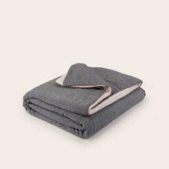 Couvre-lit DASHAN Noir Blanc Et Feston Terracota -Maison Linge Magasin couvre lit DASHAN 009037 G8 4