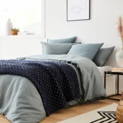 Edredon MALO Bleu Nuit -Maison Linge Magasin edredon MALO 007268 B20 2