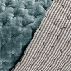 Edredon MALO Kaki Grisé -Maison Linge Magasin edredon MALO 007268 GV 8