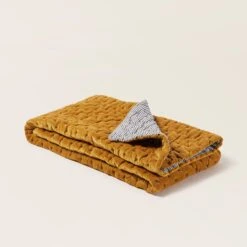 Edredon MALO Ocre -Maison Linge Magasin edredon MALO 007268 J18 4