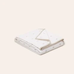 Edredon VINNIE Blanc Et Naturel -Maison Linge Magasin edredon VINNIE 008430 WN 5