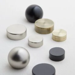 Embout Cylindrique ALMA Laiton 9 Embout Cylindrique ALMA Laiton -Maison Linge Magasin embout cylindrique ALMA 002098 OR 9