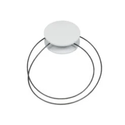 Embrasse Magnétique ALMA Blanc -Maison Linge Magasin embrasse magnetique ALMA 001510 W 4