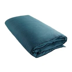 Housse D'édredon CARLINA Pétrole Et Bourdon Noir -Maison Linge Magasin housse d edredon CARLINA 006501 BVG packshot