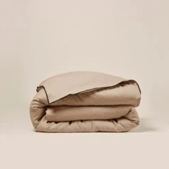 Housse De Couette CARLINA Sable Et Bourdon Noir