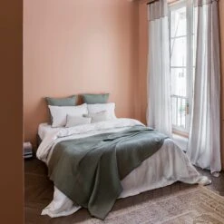 Housse De Couette CARLINA Blanc Pur Et Bourdon Noir -Maison Linge Magasin housse de couette CARLINA 005724 WG 2