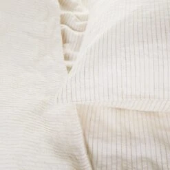 Housse De Couette ELIE Ivoire Et Naturel -Maison Linge Magasin housse de couette ELIE 009168 WN 7