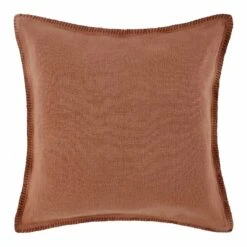Housse De Coussin NINO Argile Et Feston -Maison Linge Magasin housse de coussin NINO 006199 O16F C1 packshot
