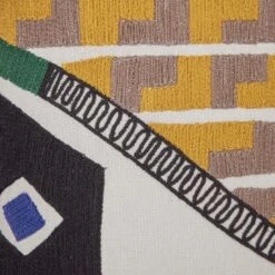 Housse De Coussin AIYANA Naturel Et Cobalt 14 Housse De Coussin AIYANA Naturel Et Cobalt -Maison Linge Magasin housse de coussin AIYANA 008441 NB CM 7