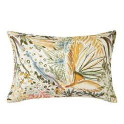 Housse De Coussin AQUARELA Ivoire Et Pastel -Maison Linge Magasin housse de coussin AQUARELA 008629 NZ5 C8 packshot