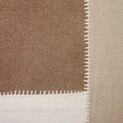 Housse De Coussin AREZ Naturel Et Brun -Maison Linge Magasin housse de coussin AREZ 008425 NM C4 7