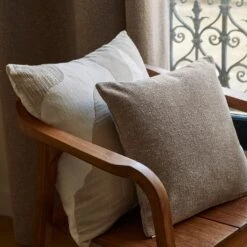 Housse De Coussin BLIZZAR Beige Granité -Maison Linge Magasin housse de coussin BLIZZAR 009078 N6 C1 1