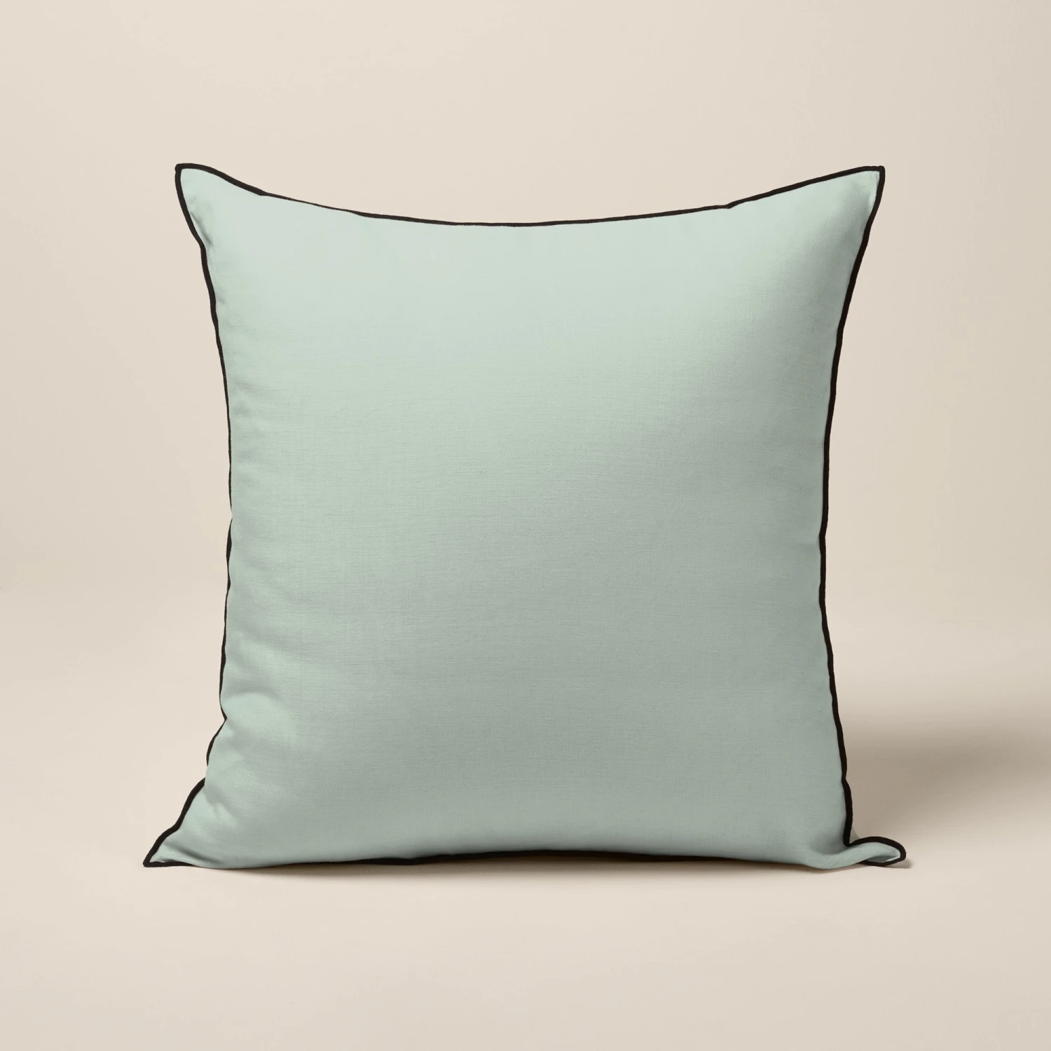 Housse De Coussin CARLINA Tilleul Et Bourdon Noir 1 Housse De Coussin CARLINA Tilleul Et Bourdon Noir