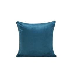 Housse De Coussin CASTIGLIONE Pétrole Et Taupe -Maison Linge Magasin housse de coussin CASTIGLIONE 000606 BV C1 packshot