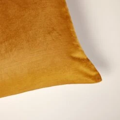 Housse De Coussin CASTIGLIONE Miel Et Taupe -Maison Linge Magasin housse de coussin CASTIGLIONE 000606 J18 C1 6