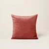 Housse De Coussin CASTIGLIONE Argile Rose Et Taupe