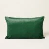 Housse De Coussin CASTIGLIONE Vert Pin Et Taupe
