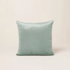 Housse De Coussin CASTIGLIONE Céladon Et Taupe 9 Housse De Coussin CASTIGLIONE Céladon Et Taupe -Maison Linge Magasin housse de coussin CASTIGLIONE 000606 V4 C1 4