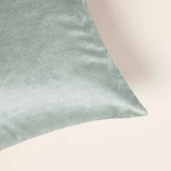 Housse De Coussin CASTIGLIONE Céladon Et Taupe 11 Housse De Coussin CASTIGLIONE Céladon Et Taupe -Maison Linge Magasin housse de coussin CASTIGLIONE 000606 V4 C1 6