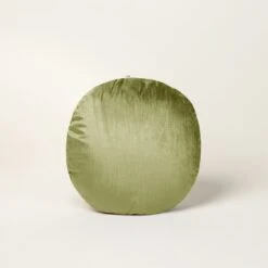 Housse De Coussin CASTIGLIONE Olivine Et Taupe -Maison Linge Magasin housse de coussin CASTIGLIONE 000606 V7 C7 4