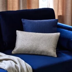 Housse De Coussin COCONUT Bleu De Minuit -Maison Linge Magasin housse de coussin COCONUT 003513 B18 C1 1