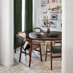 Housse De Coussin DAMIAN Ivoire Caramel Et Marine -Maison Linge Magasin housse de coussin DAMIAN 007681 NZ2 C4 2