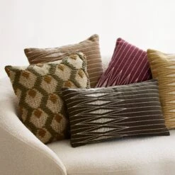 Housse De Coussin ESRA Rose Amaranthe -Maison Linge Magasin housse de coussin ESRA 008882 R14 CM 9