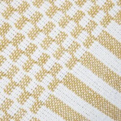 Housse De Coussin FARIK Ivoire Et Moutarde -Maison Linge Magasin housse de coussin FARIK 008424 WJ C1 9