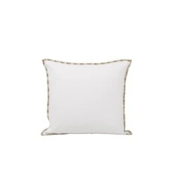 Housse De Coussin GHABY Blanc Et Bourdon En Dégradé 15 Housse De Coussin GHABY Blanc Et Bourdon En Dégradé -Maison Linge Magasin housse de coussin GHABY 008905 W C1 packshot