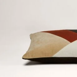 Housse De Coussin GOTIE Ivoire Naturel Et Noir -Maison Linge Magasin housse de coussin GOTIE 007682 NZ3 CM 6