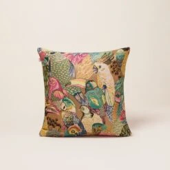 Housse De Coussin JUNGLE BIRDS Macao -Maison Linge Magasin housse de coussin JUNGLEBIRDS 003880 Z10 C1 4