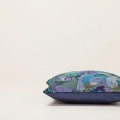 Housse De Coussin JUNGLE BIRDS Cobalt 11 Housse De Coussin JUNGLE BIRDS Cobalt -Maison Linge Magasin housse de coussin JUNGLE BIRDS 003880 BV C1 6