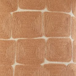 Housse De Coussin KARTY Naturel Et Terracotta -Maison Linge Magasin housse de coussin KARTY 008423 NM C1 7