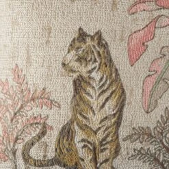 Housse De Coussin LAKKARDA Beige Et Pastels -Maison Linge Magasin housse de coussin LAKKARDA 008639 NZ3 CM 7